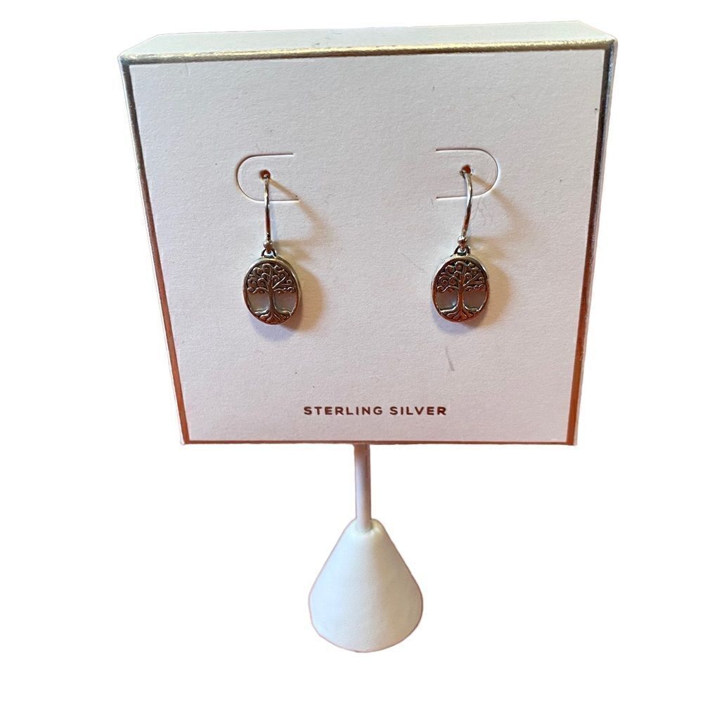 Annika Witt Sterling Silver Tree Earrings. Simple & Beautiful.